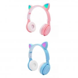 More about Cat Ear LED Leuchten Kabellose Faltbare Kopfhörer über Dem Ohr Mit Mic Pink+Cat Ear LED Leuchten Kabellose Faltbare Kopfhörer üb