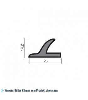 More about Moosgummidichtung schwarz 1m (25x14,2)