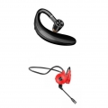 Knochenleitungskopfhörer Mit Mikrofon Zum Laufen Fahren Mit Niedriger Latenz Rot+Bluetooth-Headset-Ohrbügel Freisprech-Kopfhörer