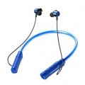 Kabellose Kopfhörer, RGB-Lichtkopfhörer für Jogging-Büro-Workouts, die im Freien fahren - Blau Farbe Blau