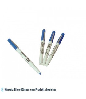 Markierstift blau extra feine Spitze