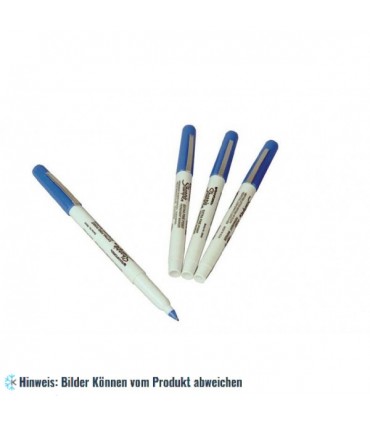 Markierstift blau extra feine Spitze