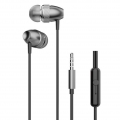 Dudao Wired In-Ear Kopfhörer Headset mit 3,5mm jack Miniklinke grau