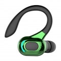 Kopfhörer-Ohrbügel Bluetooth 5.2 Surround Sound Für Fahrrad-Fitnessstudio Schwarz Grün Farbe Schwarz Grün