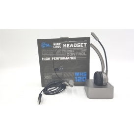 More about CSL - kabelloses Headset mit Ladestation - Mono Bluetooth Headset mit Mikrofon - USB Ladeport - Multipoint - Rauschunterdrückung