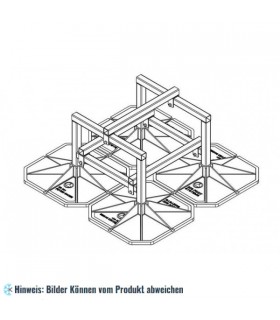 More about Unterbau 600HD "Cube" - 1200 kg Fuss 450x450 mm - Rahmen 583x700x700 mm