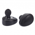 Mini Bluetooth 4.2 Ohrhörer Drahtlose Kopfhörer Ohrhörer Mit Ladekoffer Schwarz Und Silber Farbe Schwarz