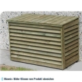 Split Cover aus Holz für Klima Einheiten 1000x500x970 mm