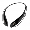 Bluetooth Kopfhörer mit Magnetischen Headsets V5.0 mit Mikrofon 20 Std Farbe Schwarz + Gold