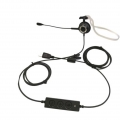 Hinten Montierter Mono Kopfhörer Mit USB Anschluss Für Callcenter Telefone