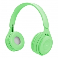 Y08 Marcaron Color Wired Drahtlose Bluetooth Kopfhörer Automatische Kopplung Mit Mikrofon Farbe Grün
