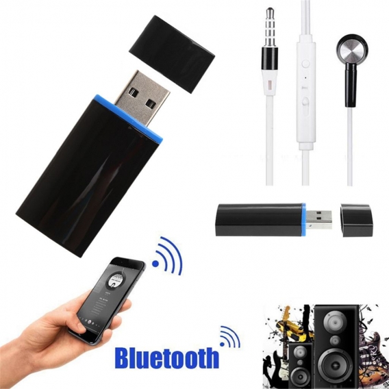 Bluetooth Empfänger Mit Freisprechfunktion für Home Stereo Wireless Music Adapter