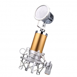 More about bewegliches   Mikrofon der Plastikminikapazität golden Farbe Golden