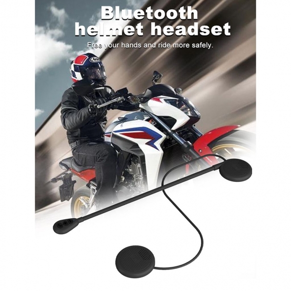 Motorradhelm Headset Bluetooth 5.0 Wasserdichtes Motorrad Sport Headset