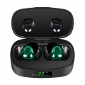 1 Satz Bluetooth-Kopfhörer Ohrhörer Größe 7 × 4 × 3 cm Farbe Grün