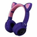 Wireless Bluetooth Kopfhörer Cat Ear Headphones für Desktop-Laptop Tablet PC Smartphone