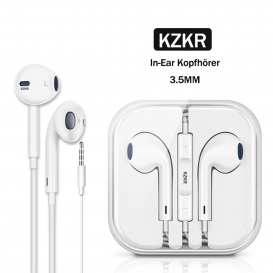 More about KZKR In-Ear Kopfhörer mit Mikrofon für iPhone/Sonstige Smartphone 3.5mm
