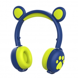 More about Bear Ear Paws Wireless Kopfhörer Kinder Bluetooth & Kabelgebundene Kopfhörer Over On Ear mit Mikrofon für Tablet TV Kinder Mädch