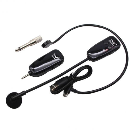 Wireless Mikrofon Headset, UHF Wireless Headset Mic System, 160ft Palette, Köpfe