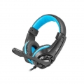 Genesis Gaming-Headset, 3,5 mm, Wildcat, Schwarz/Blau, Eingebautes Mikrofon