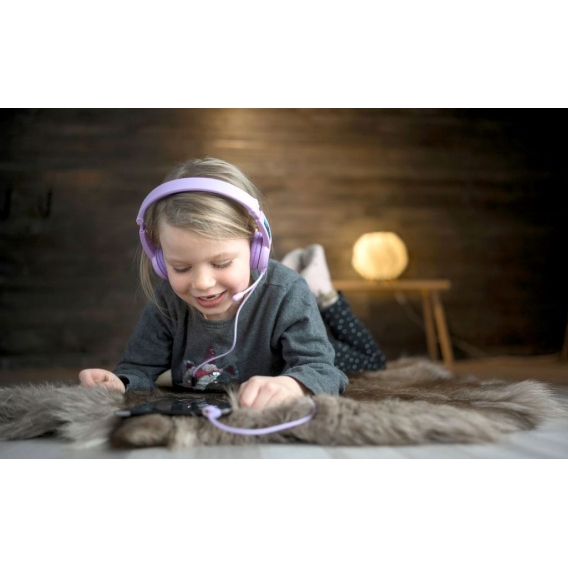 Buddyphones Headphone On-Ear Galaxy Purp