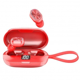 More about Drahtlose Ohrhörer Bluetooth 5.0 Galvanisieren Tws In-Ear Ipx7 Wasserdichte Kopfhörer Mit Mikrofon Für Sport -Rot 01