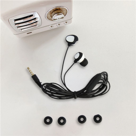 3,5-Mm-Klinke Universal Stereo Heavy Bass In-Ear-Ohrhörer Kabelgebundener Kopfhörer Für Huawei