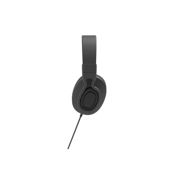 CoolBox CoolSand EARTH05 - Gepolsterter, verstellbarer Kopfhörer mit Kopfbügel, kabelgebunden, Stereo-Sound. Farbe schwarz