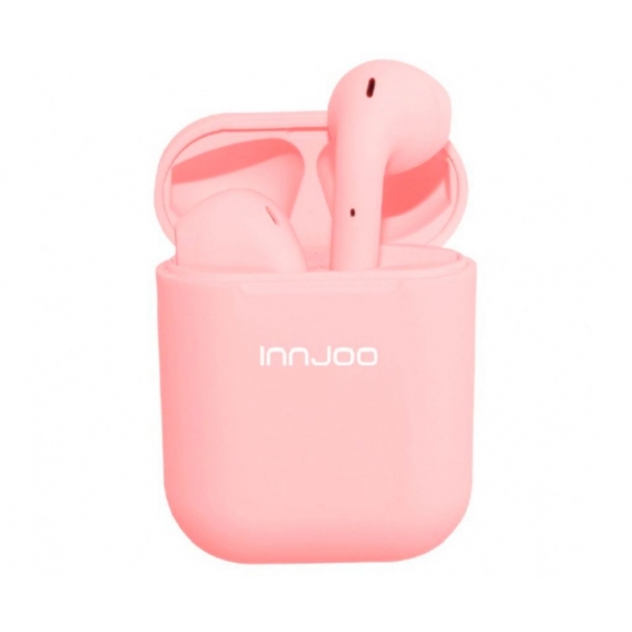 Innjoo go v2 rosa drahtloser Bluetooth-Kopfhörer und Batteriefach