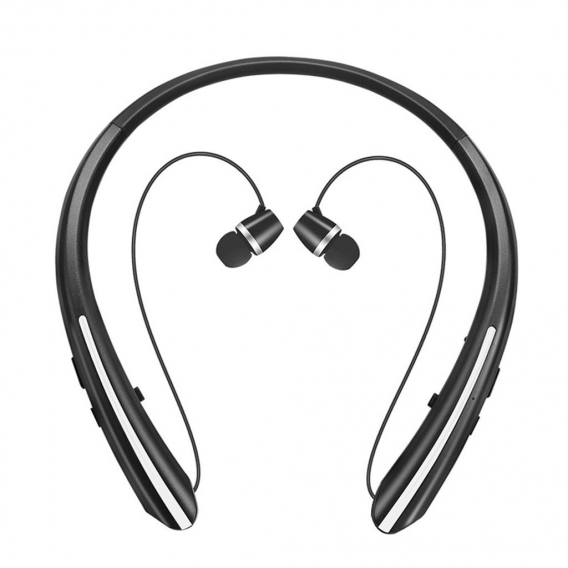 Bluetooth Kopfhörer Bluetooth 5.0 Drahtlose Ohrhörer Wasserdichte Sportkopfhörer mit Mikrofon HiFi Stereo Nackenbügel Bluetooth 