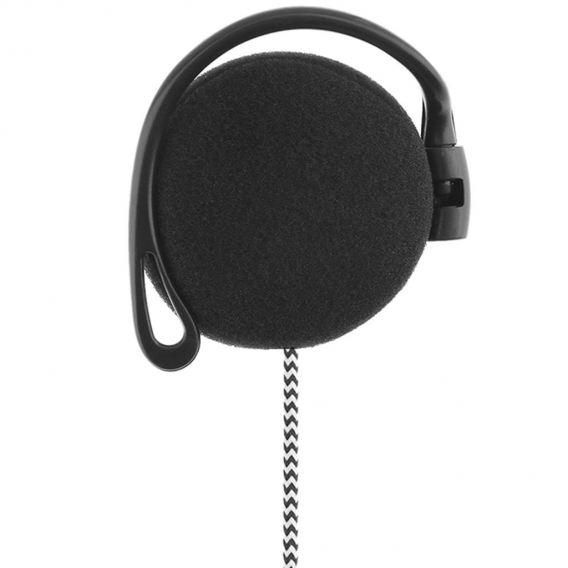 SHINI SN-Q140S 3,5-mm-Kabel-Headsets Sport-Kopfh?rer-Ohrh?rer-Headset-Lautst?rkeregler mit Mikrofon fš¹r Telefon