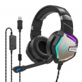 AUX3.5mm+USB Pro Gaming Headset 7.1/5.1 Virtual Surround Sound 50mm Dynamic Driver RGB LED Light for PS3/4 for Xbox PC Laptop