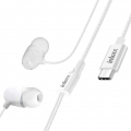 Kabelgebundenes USB-C Kopfhörer Multifunktionstaste 1,2m Inkax – Weiß