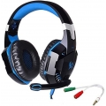 Gaming-Headset, Kopfhörer mit Mikrofon, 3,5-mm-Klinkenstecker, mit LED-Hintergrundbeleuchtung, Stereo-Bass, mit Störschallunterd
