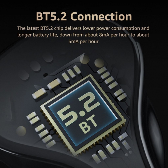 KZ Z1 PRO Bluetooth 5.2 TWS Ohrh?rer Echte kabellose Kopfh?rer Dynamisches Spiel Kopfh?rer Touch Control IPX6 Wasserdichtes Spor