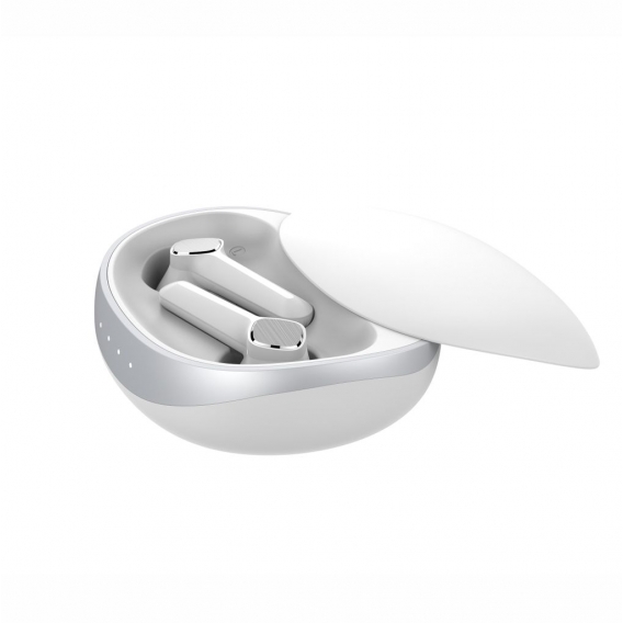 Drahtlose Bluetooth-Kopfhörer AlianX Earbuds BE62, Stereo-Sound, Bluetooth 5.0, Touch-Steuerung, Weiß