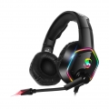 Gaming headset für PS5 PC Kopfhörer mit Mikrofon LED Licht Noise Cancelling Über Ohr Kompatibel für Laptop