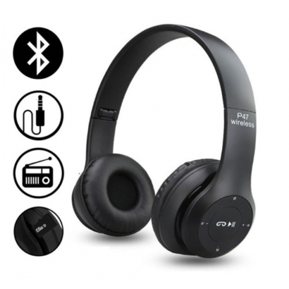 3.5 mm Tragbar Drahtlose Bluetooth-Kopfhörer Headset Noise Cancelling Stereo-Kopfhörer
