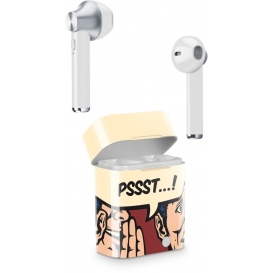 More about AQL Music Sound TWS Bluetooth In-Ear Headset PopArt Comic Kopfhörer Ladebox