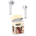 AQL Music Sound TWS Bluetooth In-Ear Headset PopArt Comic Kopfhörer Ladebox