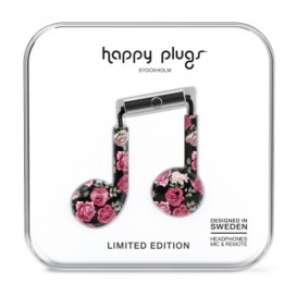 More about Happy Plugs Earbud Plus, Kopfhörer, im Ohr, Calls/Music, Schwarz, Rose, Binaural, Multi-key
