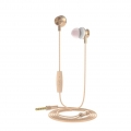 Muvit M1i Stereo 3.5 Mm Headphones Gold One Size