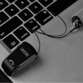 1 Stück Bluetooth-Headset,1 Stück USB-Ladekabel,1 Stück Bedienungsanleitung,1 Paar Ohrenkappen Farbe Schwarz