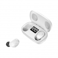 Bluetooth 5.0 Wireless Mini HiFi In-Ear-Kopfhörer-Headset für iOS Android, Weiß