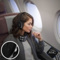 Stereo Bluetooth Headset mit Geräuschunterdrückung, Akashi Kopfhörer – Schwarz