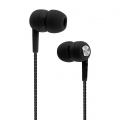 Devia in-ear Kopfhörer 3.5mm Klinkenstecker, Mikrofon & Fernbedienung – Schwarz
