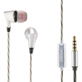 Thomson EAR3207SI In-Ear-Kopfhörer mit Kabel silber