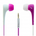 T'nB ESASWP, Kopfhörer, im Ohr, Pink, Weiß, 1,2 m, Verkabelt, Im Ohr