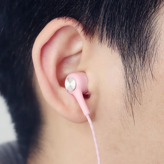 Pyzl Universelle 3,5-mm-In-Ear-Ohrhörer mit Kabel / Metall-Bass-HIFI-Ohrhörer mit Mikrofon für Mobiltelefone