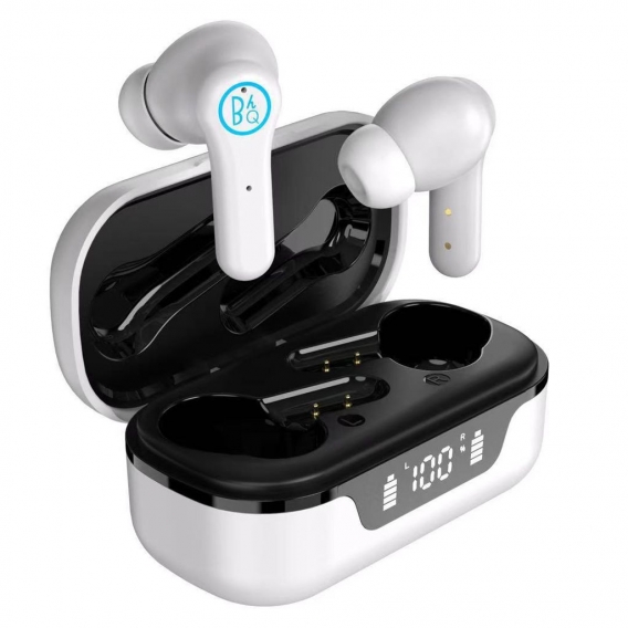 In-Ear TWS 5.1 Bluetooth Wireless Headset Noise Cancelling HD Call Wasserdichte IPX4-Ohrhörer